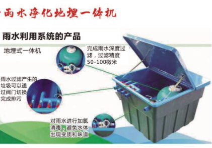 雨水净化地埋一体机